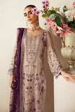 Ramsha Dastoor Embroidered Chiffon Unstitched 3Pc Suit P-106