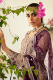 Ramsha Dastoor Embroidered Chiffon Unstitched 3Pc Suit P-106