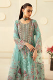 Ramsha Dastoor Embroidered Chiffon Unstitched 3Pc Suit P-107