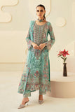 Ramsha Dastoor Embroidered Chiffon Unstitched 3Pc Suit P-107