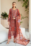 Ramsha Dastoor Embroidered Chiffon Unstitched 3Pc Suit P-109