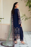 Ramsha Dastoor Embroidered Chiffon Unstitched 3Pc Suit P-110