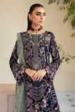 Ramsha Dastoor Embroidered Chiffon Unstitched 3Pc Suit P-110