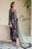 Ramsha Dastoor Embroidered Chiffon Unstitched 3Pc Suit P-110