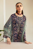 Ramsha Dastoor Embroidered Chiffon Unstitched 3Pc Suit P-110