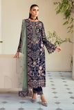 Ramsha Dastoor Embroidered Chiffon Unstitched 3Pc Suit P-110