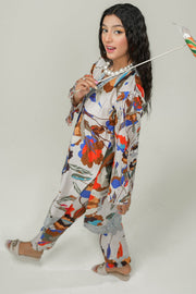 Safwa Printed Lawn Pret 2Pc Suit ( Ready To Wear ) P000911
