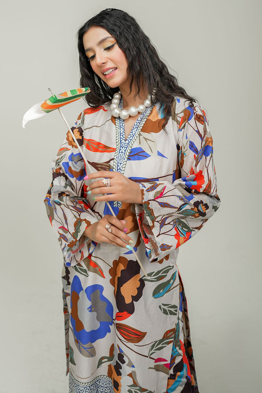 Safwa Printed Lawn Pret 2Pc Suit ( Ready To Wear ) P000911