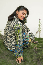 Safwa Printed Lawn Pret 2Pc Suit ( Ready To Wear ) P000912