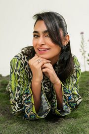 Safwa Printed Lawn Pret 2Pc Suit ( Ready To Wear ) P000912