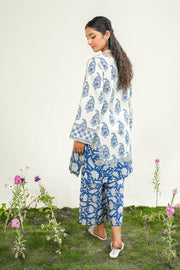 Safwa Embroidered Lawn Pret 2Pc Suit ( Ready To Wear ) P000915