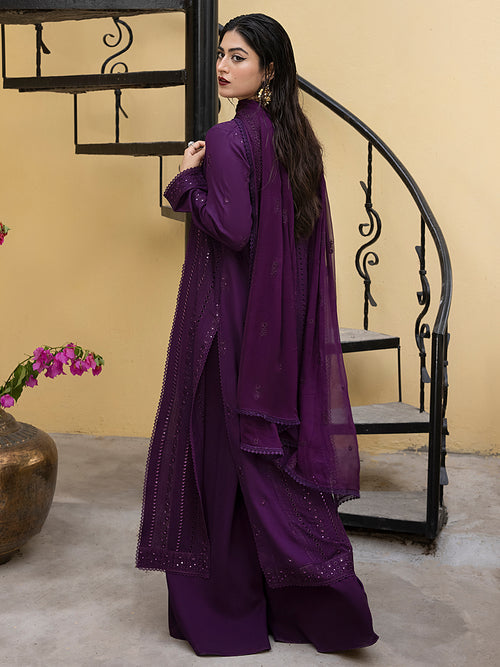 Afsaneh by Mahnur Embroidered Karandi Unstitched 3Pc Suit D-06 Paix
