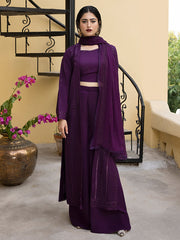 Afsaneh by Mahnur Embroidered Karandi Unstitched 3Pc Suit D-06 Paix