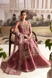 Ayzel Luminara Unstitched Luxury Wedding Formal 3Pc Suit - PANSY