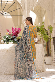 Feathers Premium Printed Lawn Unstitched 3Pc Suit PANSY-FT383