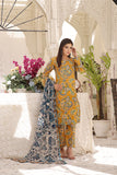 Feathers Premium Printed Lawn Unstitched 3Pc Suit PANSY-FT383