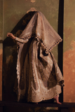 Zarposh Jahanara Festive Embroidered Raw Silk Unstitched 3Pc Suit - PARISA