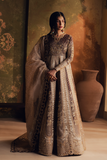Zarposh Jahanara Festive Embroidered Raw Silk Unstitched 3Pc Suit - PARISA