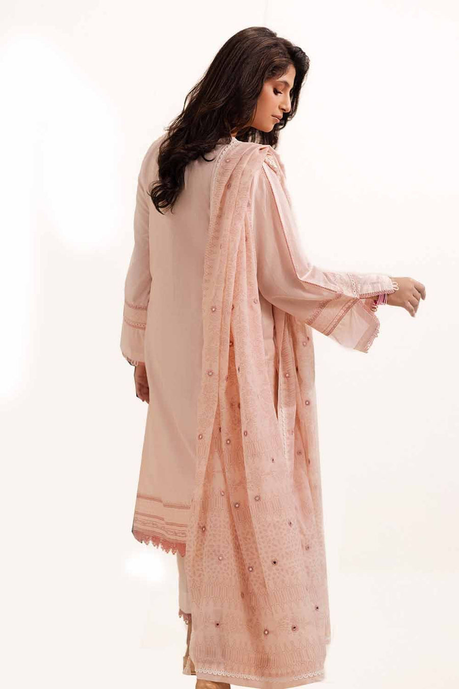 Gul Ahmed Embroidered Lawn Unstitched 3Pc Suit PC-42007