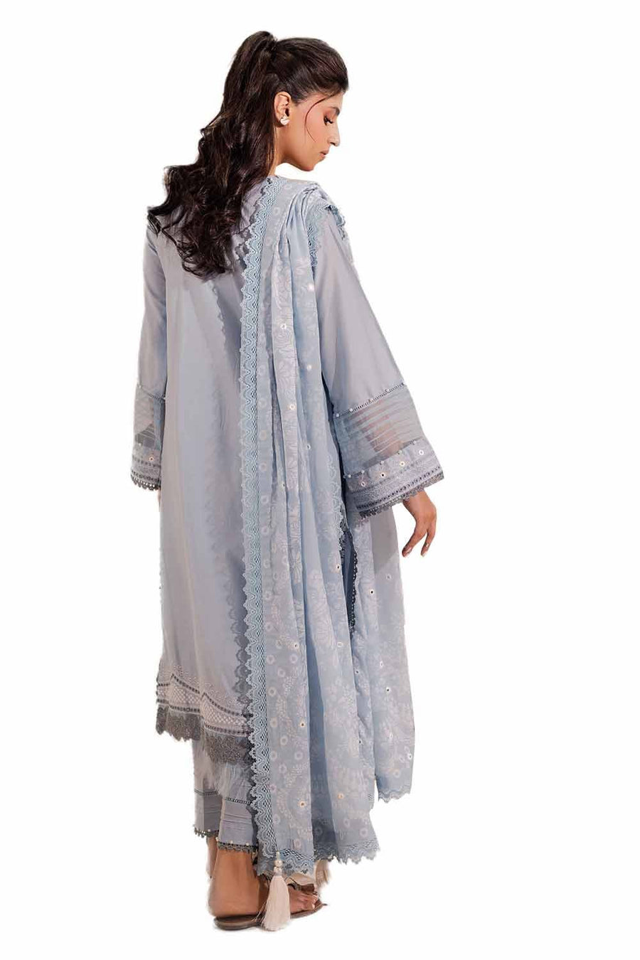 Gul Ahmed Embroidered Lawn Unstitched 3Pc Suit PC-42010