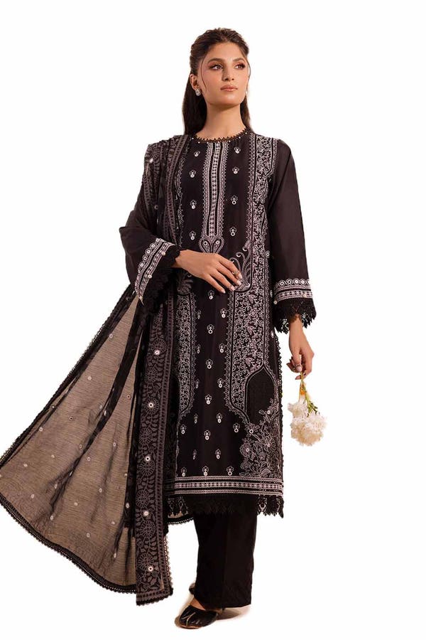 Gul Ahmed Embroidered Lawn Unstitched 3Pc Suit PC-42016