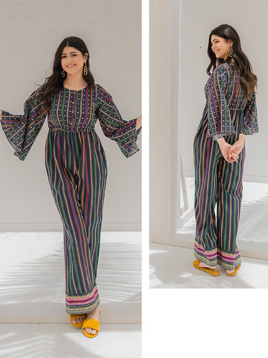 Zellbury Unstitched Printed Lawn 2 Piece Suit WUS23X20312