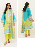 Zellbury Unstitched Embroidered Lawn 2 Piece Suit WUS23E20216
