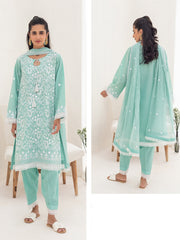 Zellbury Signature Unstitched Embroidered Lawn 3Pc Suit WUS23E30291