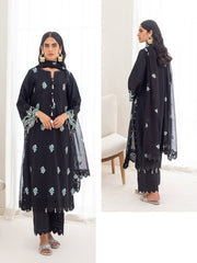 Zellbury Signature Unstitched Embroidered Lawn 3Pc Suit WUS23E30293