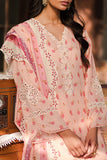 Cross Stitch Eid Lawn Unstitched Embroidered 3Pc Suit D-20 Peach Glam