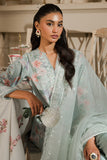 Cross Stitch Eid Lawn Unstitched Embroidered 3Pc Suit D-21 Pearl Floral