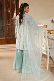 Cross Stitch Eid Lawn Unstitched Embroidered 3Pc Suit D-21 Pearl Floral