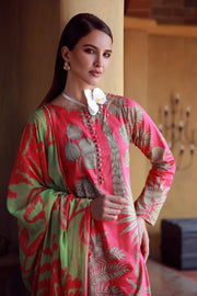 Feathers Stillness In Bloom Unstitched Printed Lawn 3Pc Suit PEONYX-FT532