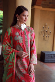 Feathers Stillness In Bloom Unstitched Printed Lawn 3Pc Suit PEONYX-FT532