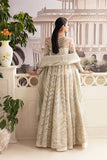 Ayzel Luminara Unstitched Luxury Wedding Formal 3Pc Suit - PERLA