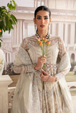 Ayzel Luminara Unstitched Luxury Wedding Formal 3Pc Suit - PERLA