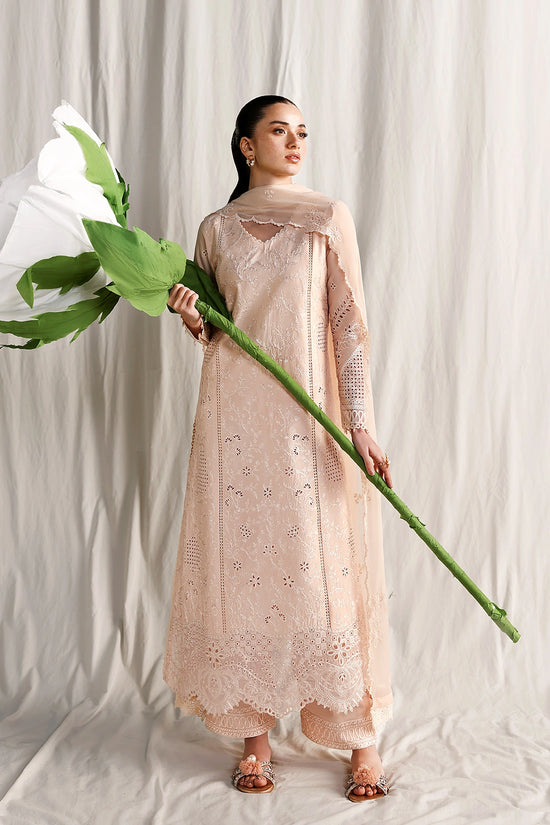 AZURE Luxury Eid Lawn Unstitched Embroidered 3Pc Suit - Petaline