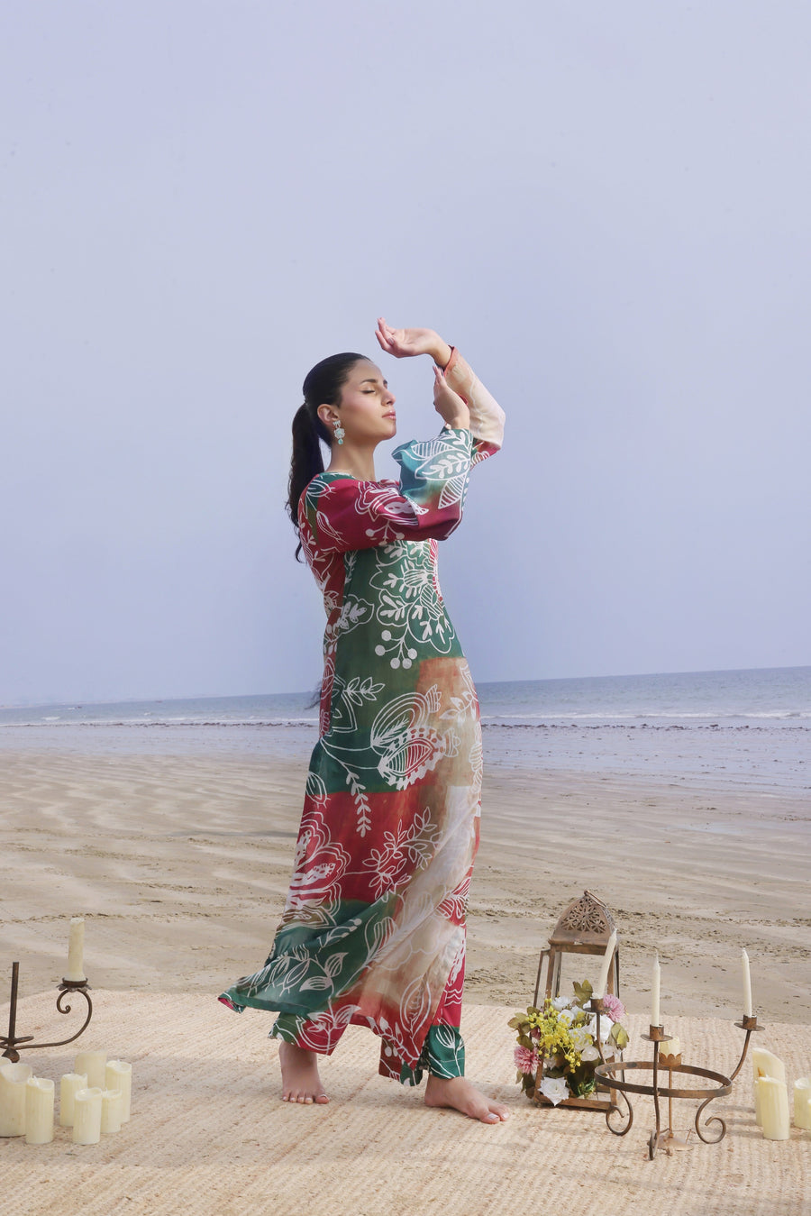 Feathers Whisper Winds Unstitched Printed Lawn 2Pc Suit PINEAR-FT503