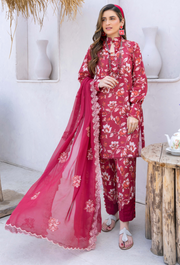 Gardenia by Humdum Embroidered Lawn Unstitched 3Pc Suit D-09