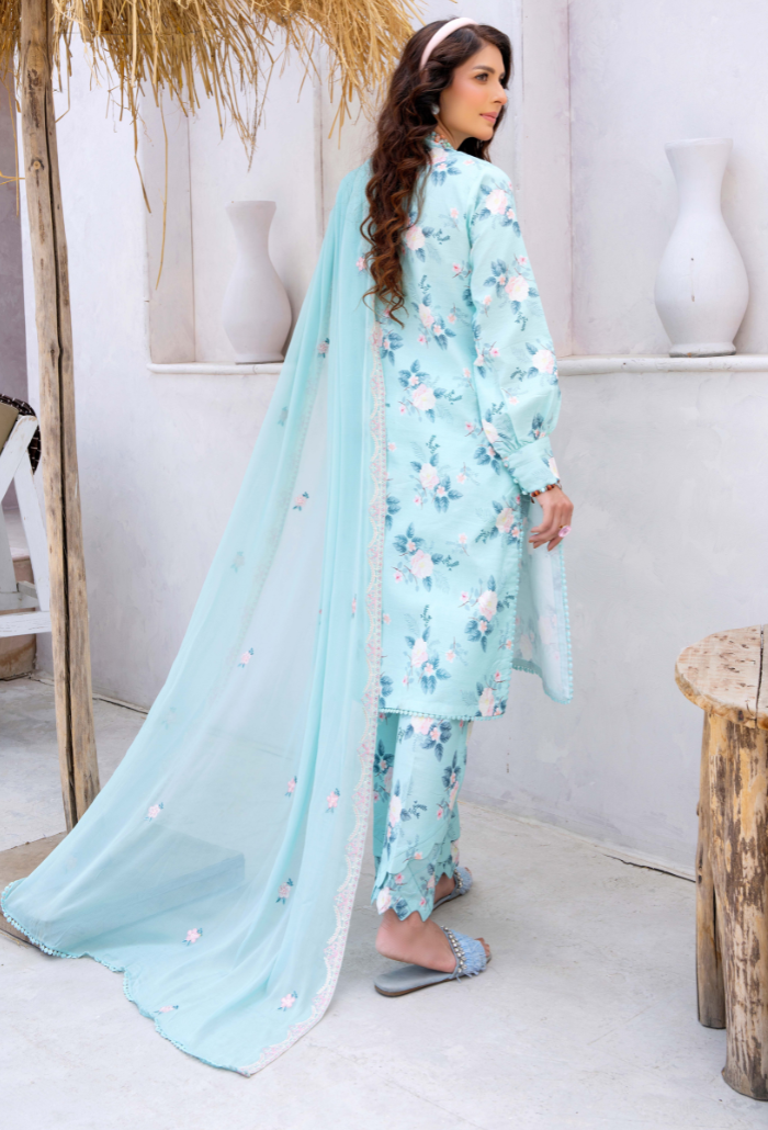 Gardenia by Humdum Embroidered Lawn Unstitched 3Pc Suit D-05