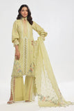 Gul Ahmed Premium Luxury Unstitched Embroidered Lawn 3Pc Suit PM-52010