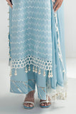 Gul Ahmed Chikankari Embroidered Lawn Unstitched 3Pc Suit PM-52041