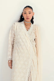 Gul Ahmed Chikankari Embroidered Lawn Unstitched 3Pc Suit PM-52046