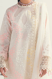 Gul Ahmed Chikankari Embroidered Lawn Unstitched 3Pc Suit PM-52047