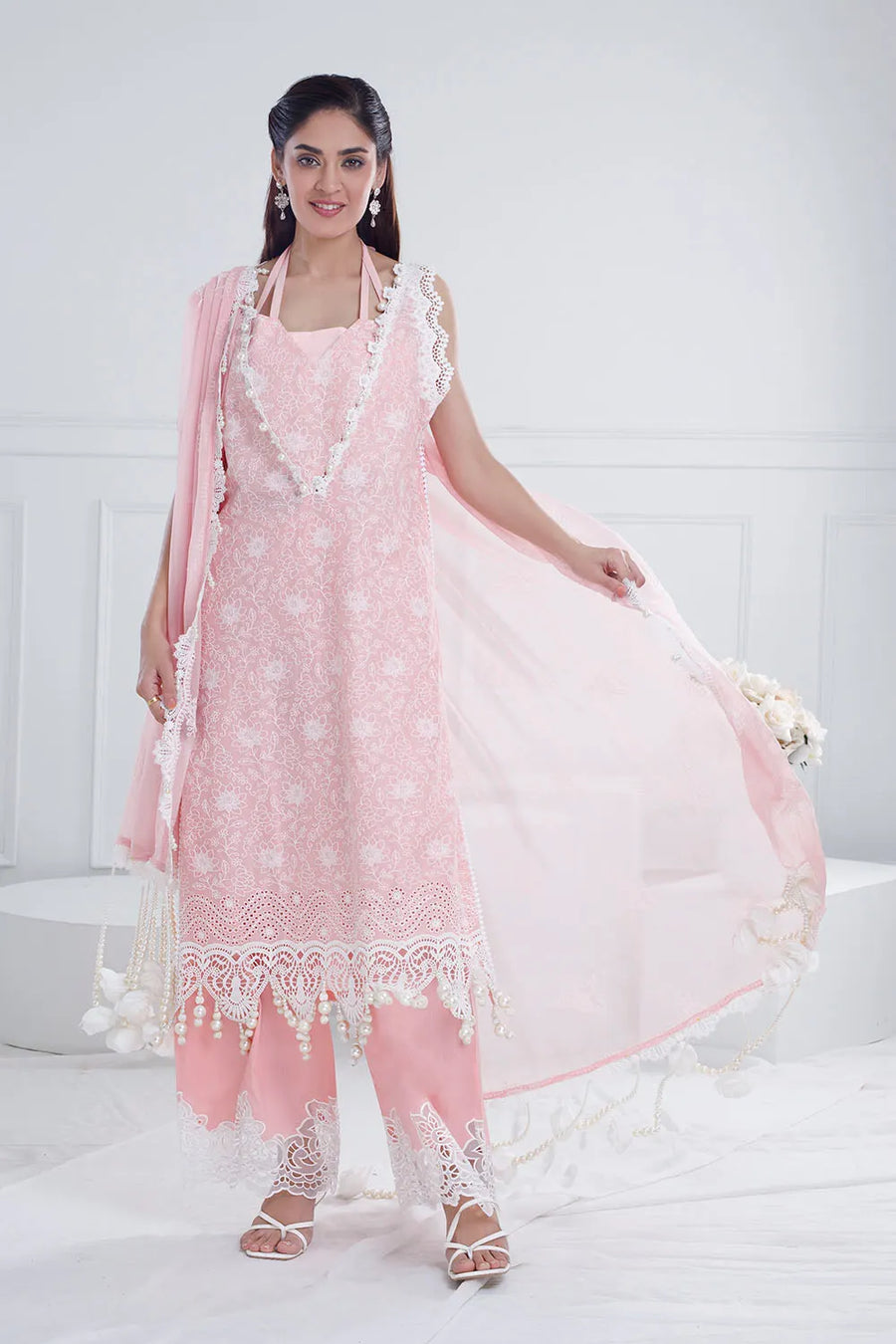 Gul Ahmed The joy Of Summer Embroidered Lawn Unstitched 3Pc Suit PM-52051