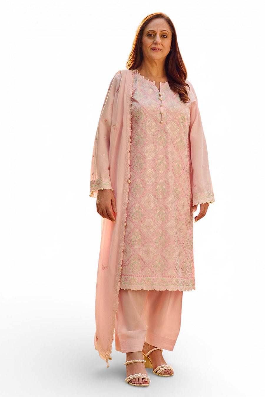 Gul Ahmed Tribute to Mothers Embroidered Lawn Unstitched 3Pc Suit PM-52087