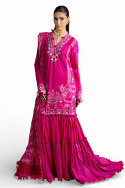 Gul Ahmed Slow Bloom Embroidered Lawn Unstitched 3Pc Suit PM-62029