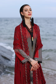 Charizma Print Melody Embroidered Lawn Unstitched 3Pc Suit PM4-04
