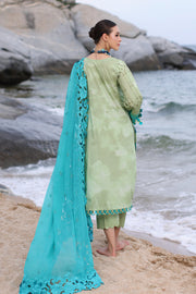 Charizma Print Melody Embroidered Lawn Unstitched 3Pc Suit PM4-07