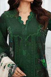 Charizma Print Melody Embroidered Lawn Unstitched 3Pc Suit PM4-08